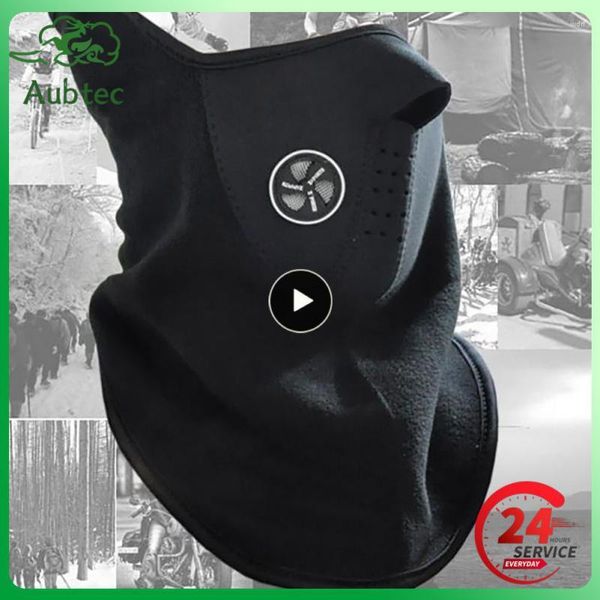 Bandanas Warm Ourdoor Neck Tubo Cachecol Bandana À Prova de Vento Caminhadas Acampamento Caça Corrida Bicicleta Máscara de Motocicleta Feminino Masculino Envoltório Capa Facial