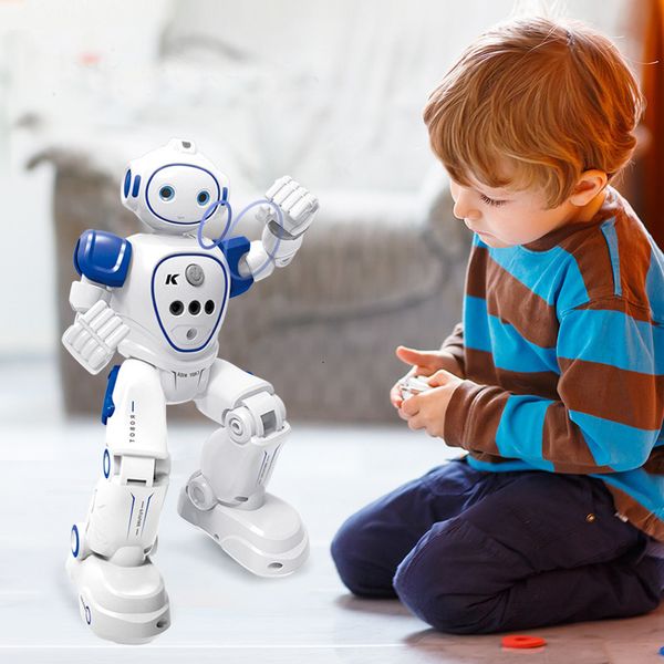 ElectricRC Animaux R21 RC Robot Jouet Action Intelligente Programmable Chanson Et Danse Figure Geste Capteur Puzzle Enfants Jouets 230807