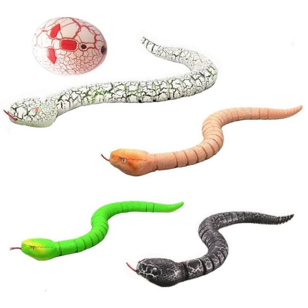 Electricrc животные RC Дистанционное управление змеи и яичная гремучая змея животные хитрости ужасающие игрушки для детей.