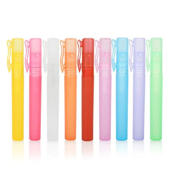 Großhandel 10 ml Mini Stift Parfüm Flasche Sprühflaschen Probe kleine leere Behälter Düfte Zerstäuber nachfüllbare Bottlees