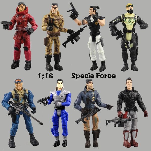 Figuras militares Lanard Elite Force 1 18 figura de ação militar estátua de boneca 3,75 polegadas 230808