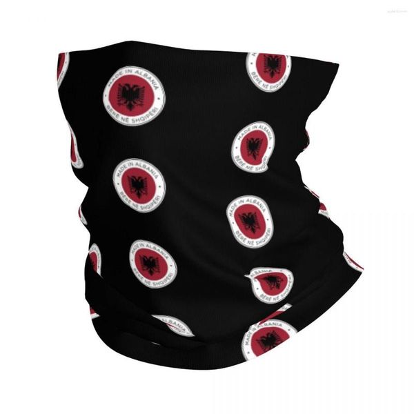 Schals, hergestellt in Albanien, Bandana-Halsbedeckung, bedruckte Sturmhauben, Gesichtsschal, warme Kopfbedeckung, Angeln, Unisex, Erwachsene, Winter
