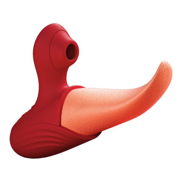 2 in 1 succhiare vibratori per le donne che leccano la lingua stimolatore del clitoride massaggiatore del punto G che succhia le orgasmi femminili_voghion.com