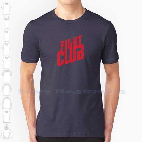 Erkekler Tshirts Fight Club Marka Highquality T Shirts 2023 Moda Tshirt Grafik Tee 230807