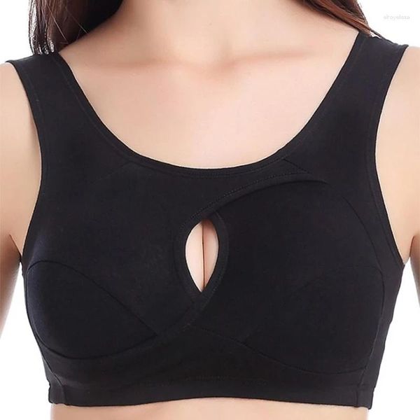 Damen-Shaper, Übergröße, atmungsaktiv, nahtlos, Baumwolle, BH, ohne Felgen, Unterwäsche, stoßfest, sammelt Bralette, bequemer Schlaf-Büstenhalter