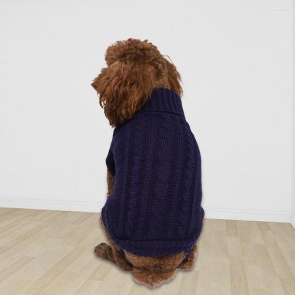 Köpek giyim evcil hayvan kostümü iyi kış küçük elastik kazak yıkanabilir