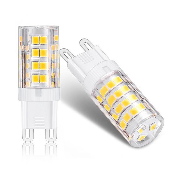 Outra lâmpada LED G9 mais brilhante para casa AC220V 5W 7W 9W 12W Cerâmica SMD2835 Lâmpada WarmCool White Spotlight substitua a luz de halogênio 230807