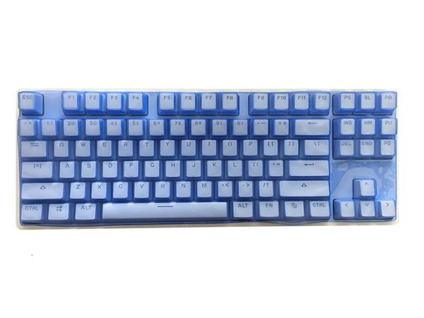 Capas de teclado para Ducky 2108 S2 2108S One 9008 S3 S4 S5 87 teclas 108 teclas mecânicas à prova d'água e à prova de poeira capa de pele clara 230808