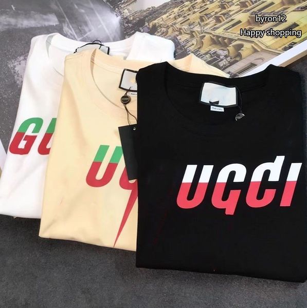 Maglietta firmata Camicie per tutto il giorno Estate incolta Abbigliamento in tessuto di cotone antiritiro per giovani Magliette grafiche da uomo Magliette nere beige Per le donne Tee Taglia asiatica