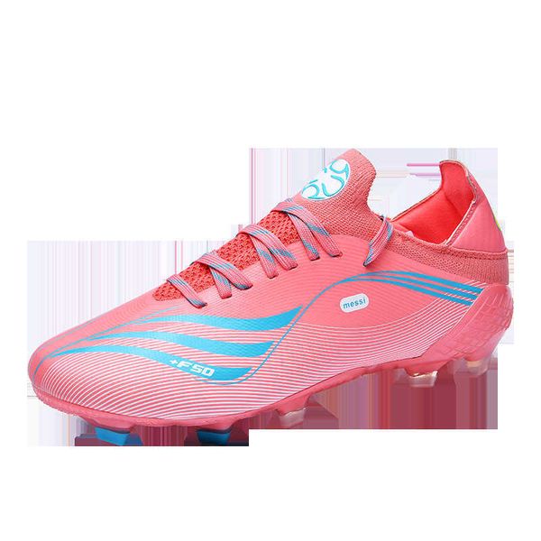 2023 Nuove scarpe da calcio da uomo da donna rosa blu Gp; d TF AG Scarpe da calcio Scarpe da allenamento per giovani Sneakers sportive