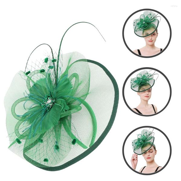 Bandane Cocktail Party Hat 1920 Copricapo Donna e cappelli Cappelli per capelli Accessori per flapper da donna