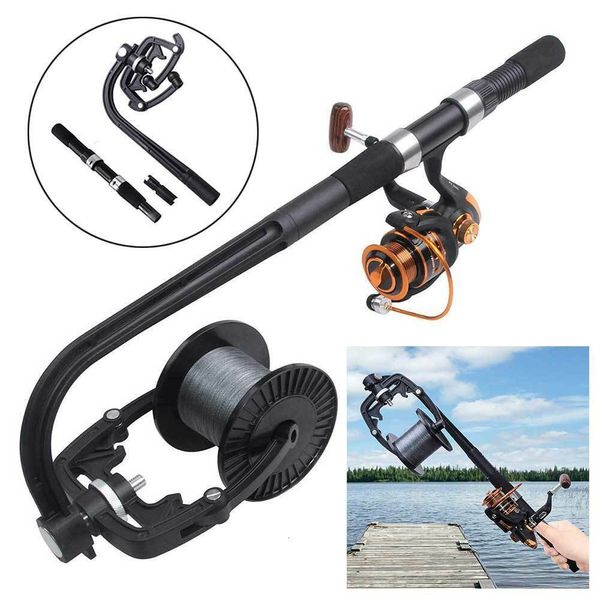 Fish Finder Portable Fishing Line Reel Spooler System Machine Spooling Staion Winder Loader Arrival 230807