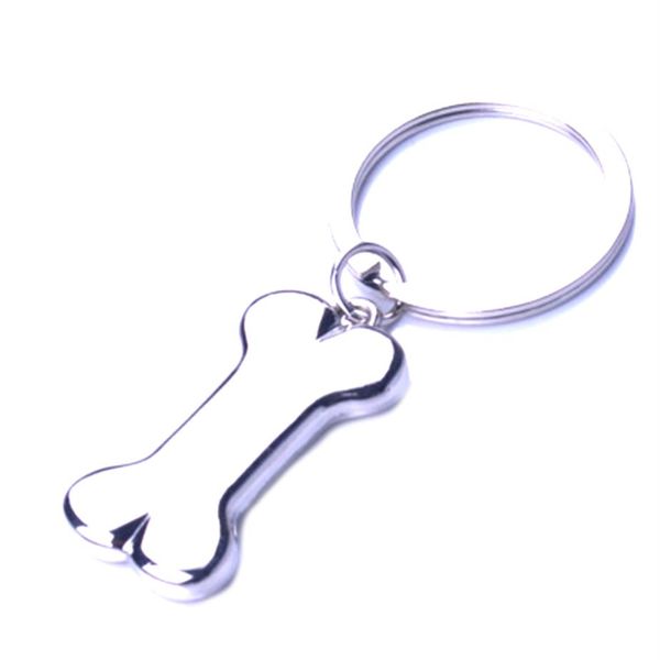 Accessori moda Ciondolo per animali di qualità Maschio Car Dog Bone Portachiavi Laser Tag Key Gift189i