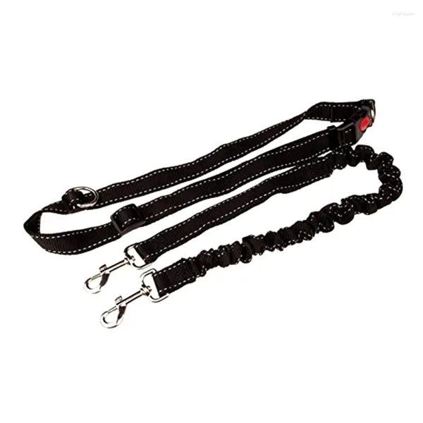 Collari per cani Guinzaglio Vita da corsa Mani libere Cintura per cani Camminare Guinzagli grandi Pet Regolabile Jogging Bungee Escursionismo Corda perfetta Canicross