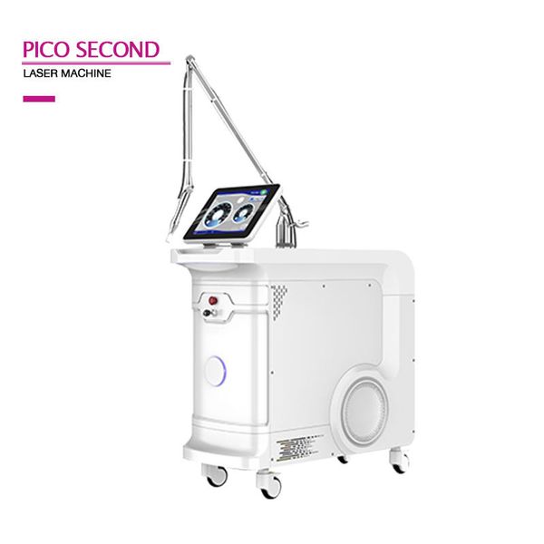 Grande promoção picosegundo q switch remoção de tatuagem a laser pico lazer picocare para cicatriz cloasma FDA aprovado pela CE máquina de tratamento de pigmentos tiros ilimitados