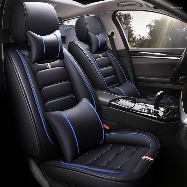 Автомобильные сиденья покрывает 5d все инклюзивное кожаное покрытие Universalcar для Seatelon Ibiza Tarraco Ateca Arona Formentor Altea Caraccessories Protector