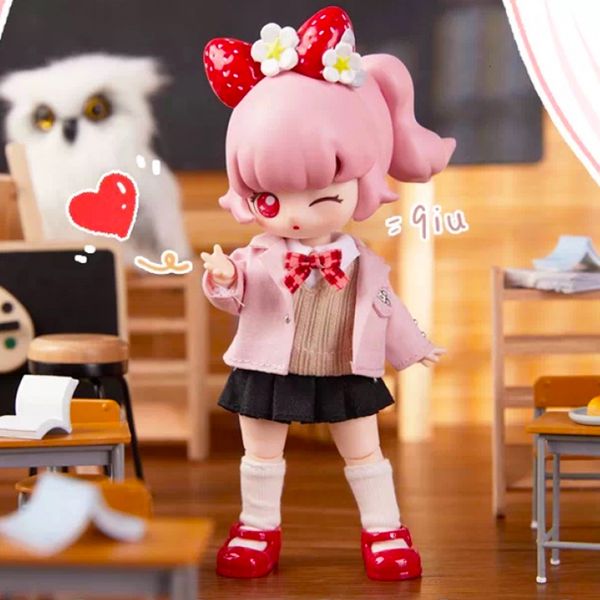 Scatola cieca Teennar School Sweetheart Serie JK OB11 1/12 Bambole Bjd Scatola cieca Scatola misteriosa Giocattoli Cute Anime Figure Ornamenti Collezione regalo 230808