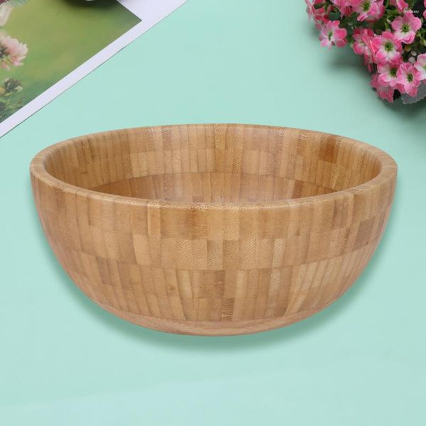 Наборы посуды японская декор с ручной лапшой Home Bowl Bamboo Plate Кухонная посуда деревянная деревянная