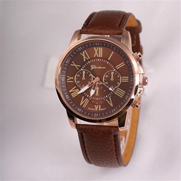 nouvelle arrivée genève montre simple dame femmes montres toute l'usine horloge pour femmes fille étudiant dames montre vendre watc308P