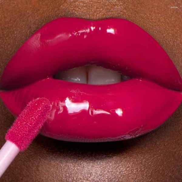 Lip Gloss Specchio Matte Nude Red Liquid Lipstick Waterproof Crystal Dark Pink Brown Lasting Tint Glaze Lips Makeup Cosmetic
