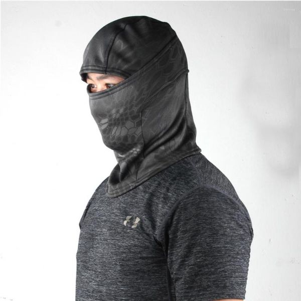 Motorradhelme 1 stücke Winter Ski Maske Warme Unisex Radfahren Hut Volle Gesicht Schwarz Gestrickte Snowboard Kappe Fahrrad Zubehör 2023