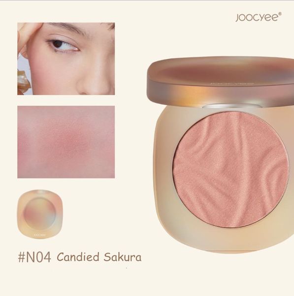 Blush Joocyee Spiral Shell Series Monochrome Gingle Palette Fard Natural Nude Contour Makeup Cosmetici professionali 230808