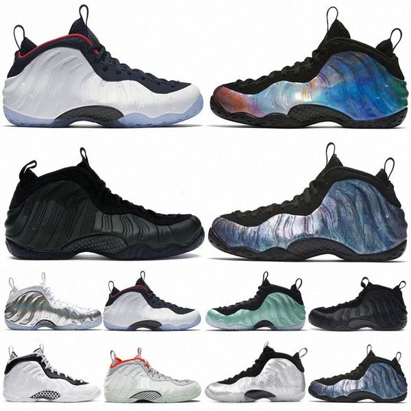 Foam runner 1 posite pro Basketball Shoes Penny Hardaway Abalone All-Star Alternate Galaxy Island Sequoia Particle Corredores masculinos Sport Trainers Sneake 60xE#