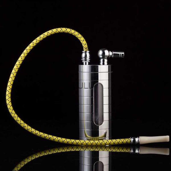 Mini Water Metal Pipes Shisha Narghilè Filtro per tabacco HKD230809