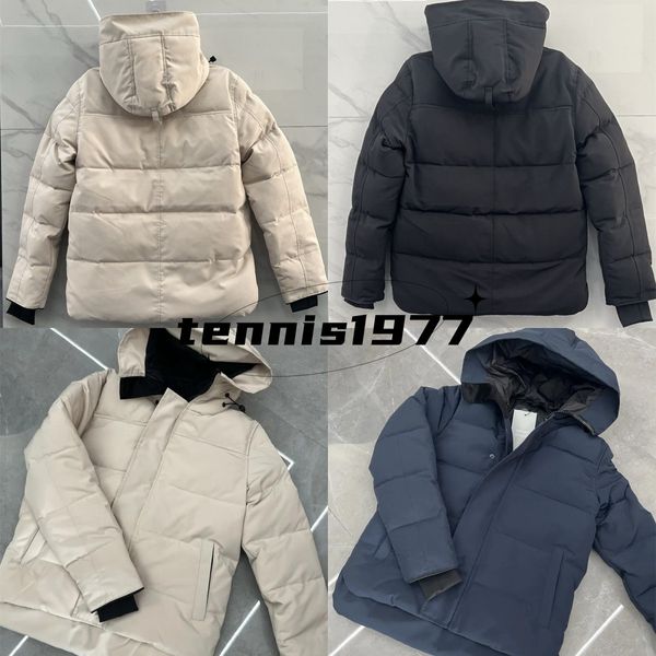 Piumini invernali stile oca Uomo Tempo libero Jassen Chaquetas Parka anatra bianca Capispalla Cappuccio caldo piumino Cappotto classico moda Manteau XS-3XL