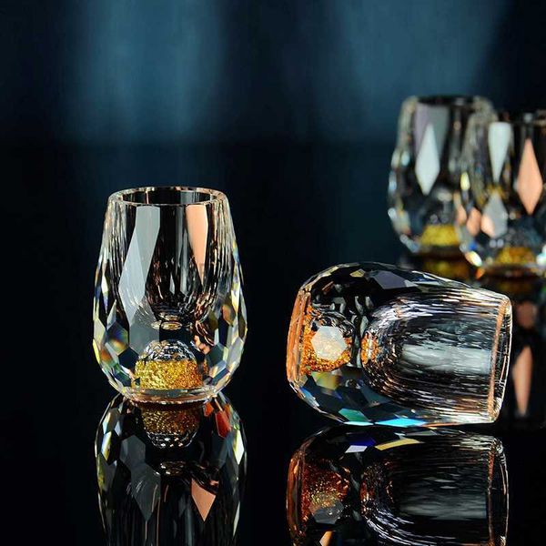 Выстрел виски стеклянный выстрел стеклянный стаканчик идентификатор мини -шейкерской посуды для инструментов подарки в подарок набор вина в коктелерии T50JJ HKD230809