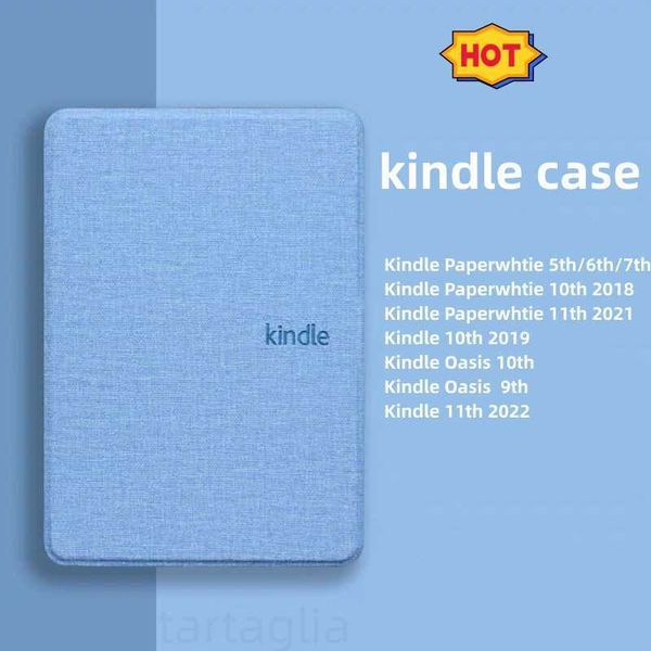 2022 para Kindle Paperwhite 11ª Geração Estojo Funda Cover de 6 polegadas C2V2L3 Capa Protetora Flip E-book Capa 10ª Geração M2L3EK HKD230809