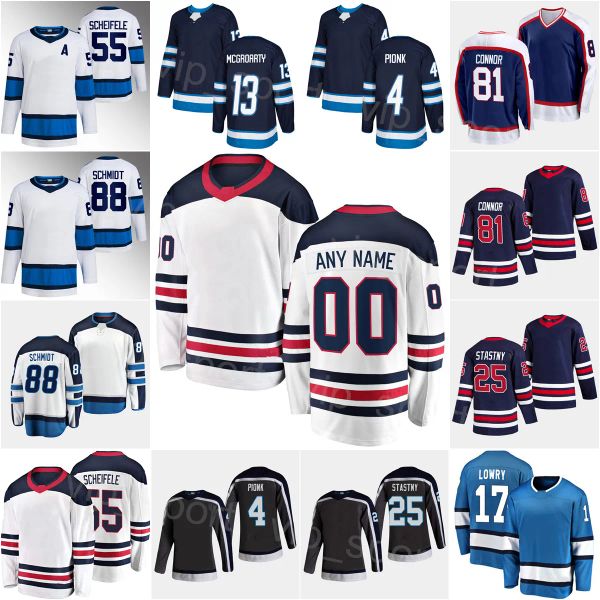 New''York''Jets''Uomo Bambino Donna Hockey Reverse Retro 71 Maglie Evgeny Svechnikov 55 Mark Scheifele 88 Nate Schmidt 4 Neal Pionk 81 Kyle Connor