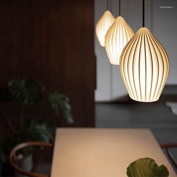 Lampadari BOSSEN Lampada da terra in ceramica retrò italiana LED Studio Lampada da comodino per soggiorno Lampada postmoderna.