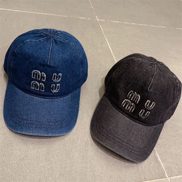 Designer-Mann-Schirmmütze, luxuriöse Baseballmütze für Damen, Casquette mit Buchstaben, Cowboy-Baseballmütze, Hip-Hop, trendige klassische Kopfbedeckung, Sport