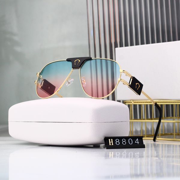 New 7704 Square Fashion Designer Sunglasses for Men Women Brand big Frame Letter Lens Driving Fishing Sun glasses Outdoor Beach Sports luxury Eyewear Eyeglasses