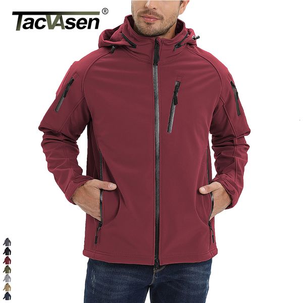 Mens Ceketler Tacvasen Taktik Polar Aslı Su Geçirmez Ceket Katlar Safari Windbreaker Kış Sıcak İş Dış Giyim Rüzgar Poparası 230808