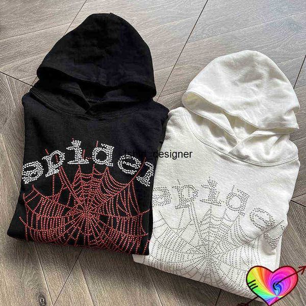 Sp5der 555555 Young Thug Printed Tag Spider Hoodie 2022 Hombres Mujeres 3D Foam Graphic 555555 Sudaderas con capucha de gran tamaño Jerseys T220802