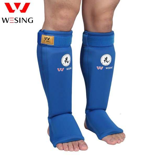 Equipaggiamento protettivo Wesing Boxe MMA Muay Thai Parastinchi Collo del piede Supporto per caviglia Arti marziali Concorrenza Allenamento Gamba Protezioni DBO 230808