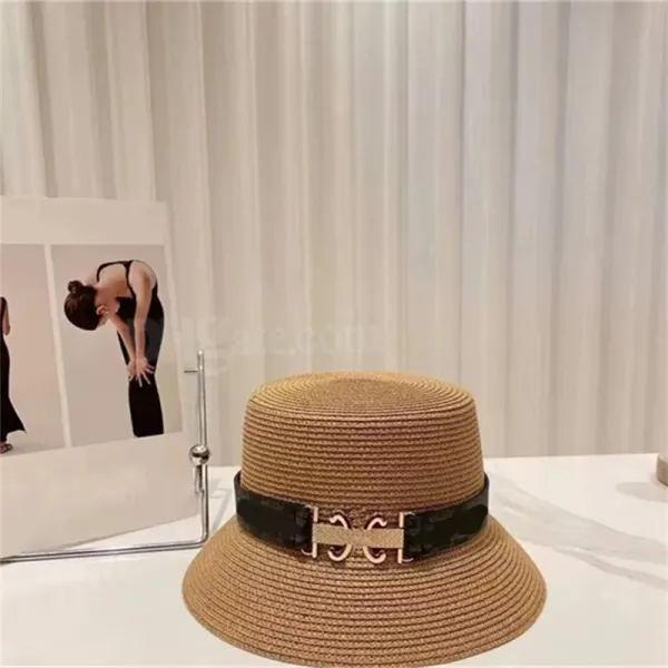 Tasarımcı Kova Şapkaları Kadınlar Moda Dokuma Kapağı Luxurys Hip Hat Mens Yaz Kapakları Plaj Şapkaları Büyük Kötü Şapkalar Güneş Kovaları Şapka Güzel 23892d