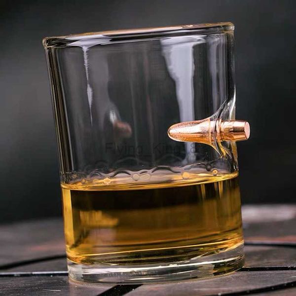Home Drinks Kreativer Rum Bullet Kristallglasbecher Geschenk Warhead Cocktailgläser Schnapsbierbecher mit Bargläsern Wodkabecher Whisky HKD230809