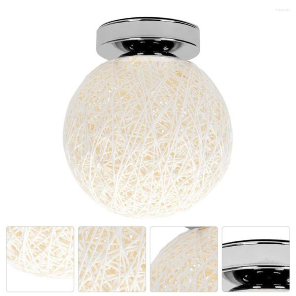 Plafoniere Lampada a sfera Decorazioni per la casa Luce semplice Decorativa per la casa Camera da letto Corridoio Ciondolo a lanterna vivente