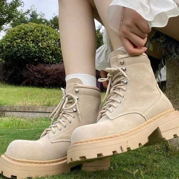 Womans Angle Boots 2023 Новые модные мотоциклетные ботинки для женщин круглый снегоузавочные ботинки.