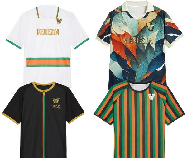 Özelleştirilmiş 23-24 Venezia Thai Kalite Futbol Formaları Gömlek Üstler Özel Aramu 10 Yerel Forte 11 Mazzocchi 7 Online Mağaza Yakuda Nani 20 Futbol Giyim
