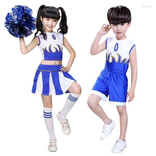 Roupas de ginástica para crianças, meninas, meninas, fantasia de líder de torcida, roupa de torcida para crianças, festa de carnaval, cosplay, roupas de vestir