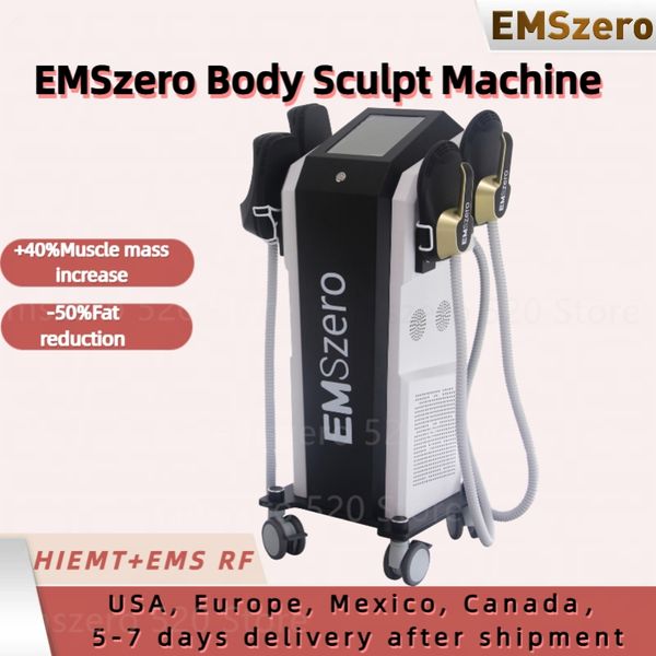 DLSEMSLIM Nova máquina de emagrecimento 14 Tesla 6500W Emszero Hi-emt Nova Shaping EMS Dispositivo de estimulação muscular do assoalho pélvico