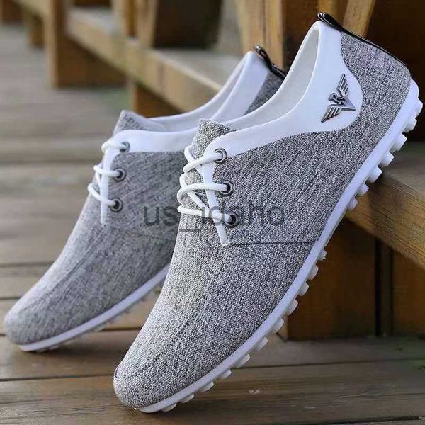 Kleid Schuhe Marke Casual Schuhe Für Männer Müßiggänger Leinen Tuch Komfort Männer Turnschuhe Leinwand Schuh Mokassins Wohnungen Fahren Schuhe Chaussure homme J230808