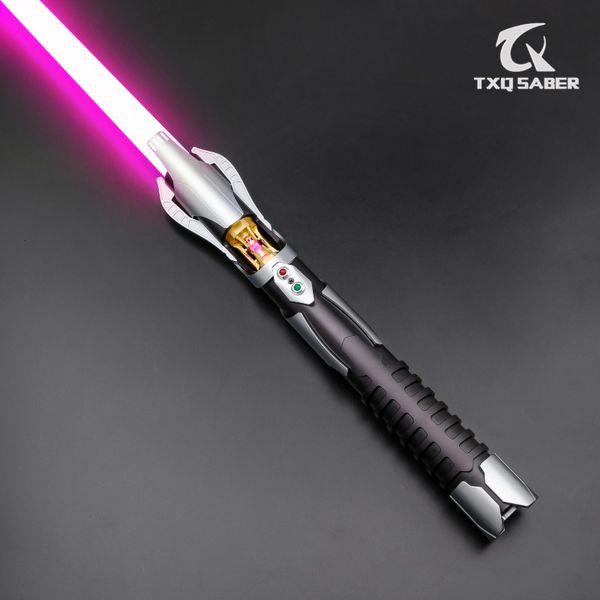 LED-SchwerterWaffen TXQSABER Smooth Swing SNV4 NeoPixel Lichtschwertgeräusche, die Klingeneffekte ändern Blaster FOC Laserschwert Jedi Kinderspielzeug Allgemein 230809