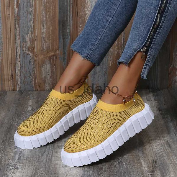 Отсуть обувь Новые кроссовки с горностями Women 2022 Spring Comfy Stretch Fabric Ladies Spec To Slafers 36-43 Большие беговые ходьбы J230808