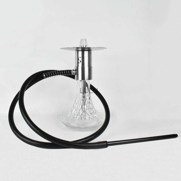 Cachimbo de água conjunto completo especial cachimbo de maconha liga de alumínio oco terno s shisha mini chaleira céu solo mais vaporesso cachimbo de água para barra hkd230809