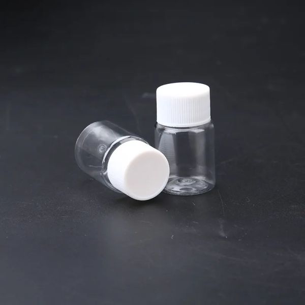 Großhandel 20 ml Kunststoff PET Transparent Leere Dichtungsflaschen Medizin Pille Fläschchen Behälter Verpackungsflasche LL